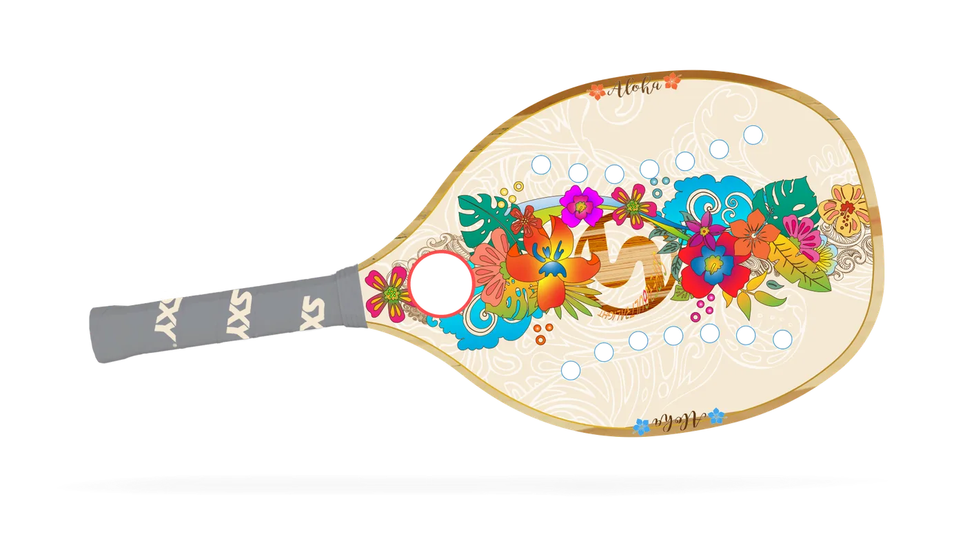 Aloha Paddle beach tennis paddle