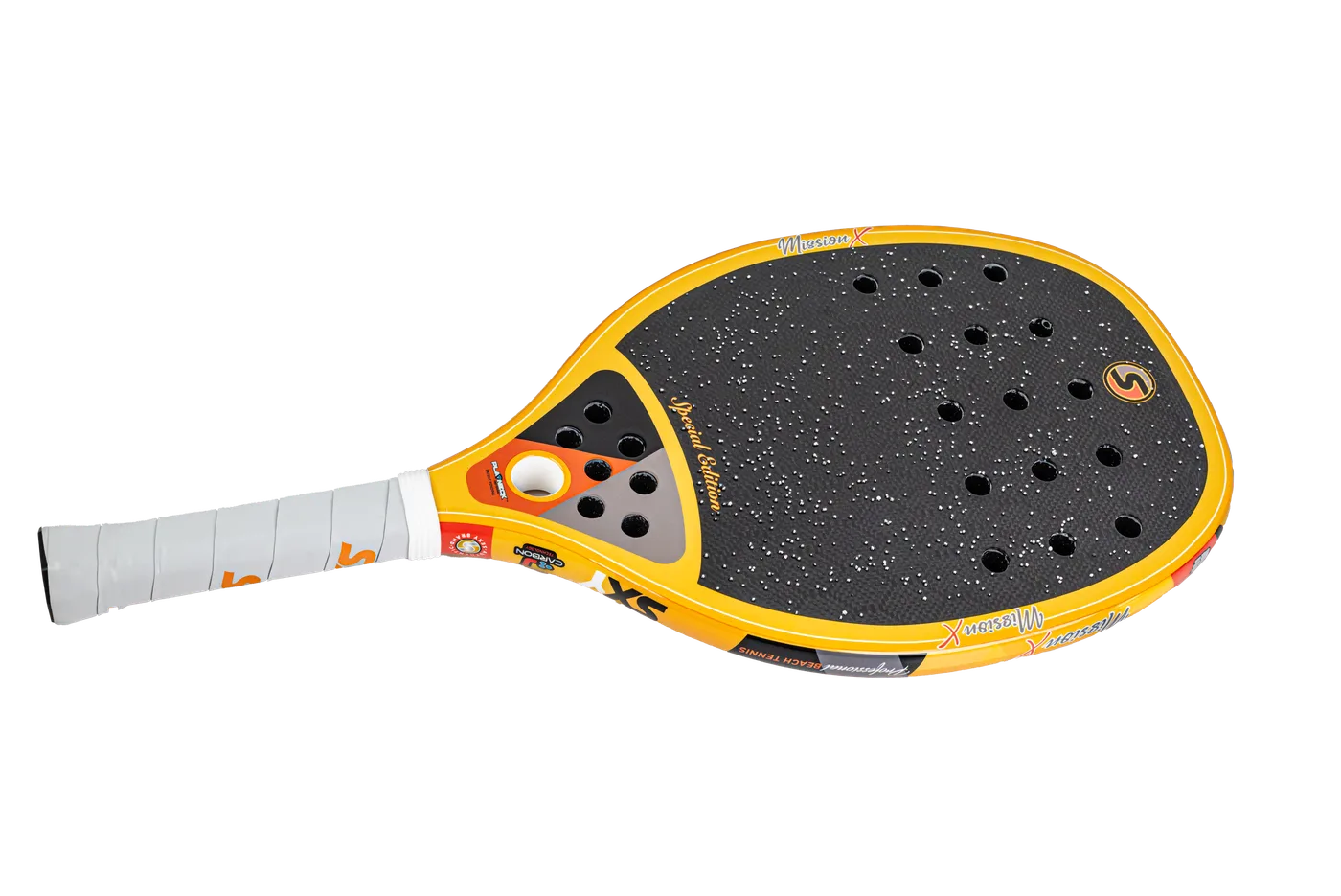 Mission X beach tennis paddle