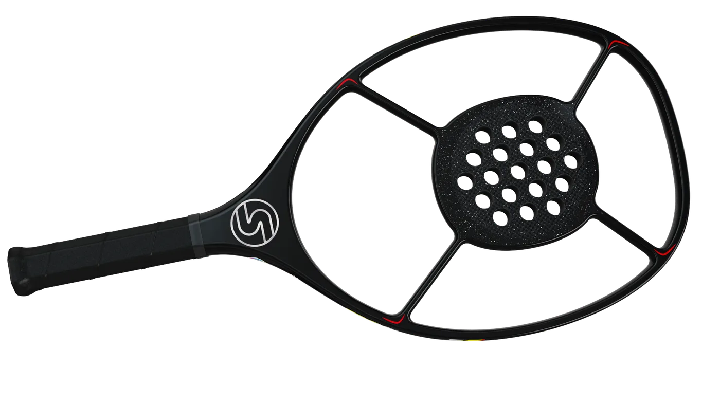 The SweetSpot Trainer beach tennis paddle