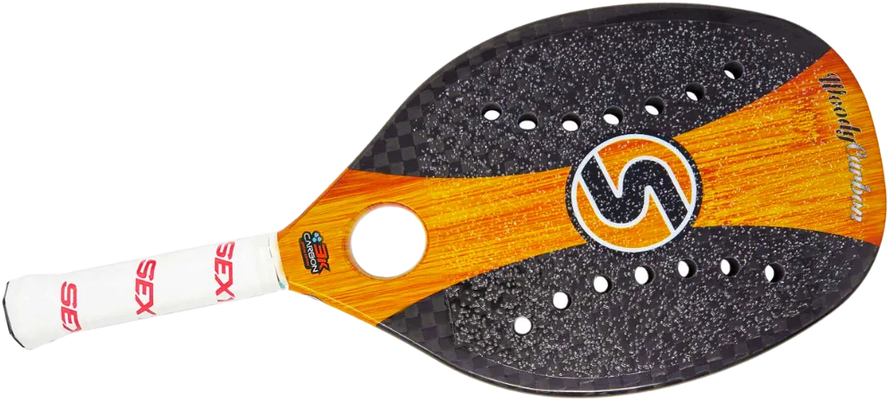 Woody Carbon beach tennis paddle